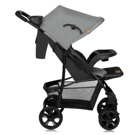 Carucior sport, Lionelo, Emma Plus, Cu tavita, 2 Suporturi pentru pahar, Geanta accesorii, Conform cu standardul [3]