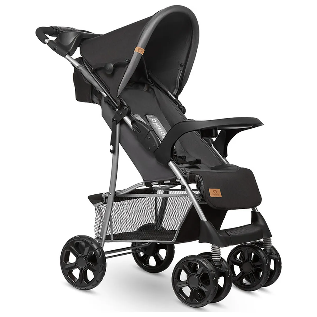 Carucior sport, Lionelo, Emma Plus, Cu tavita, 2 Suporturi pentru pahar, Geanta accesorii, Conform cu standardul [3]