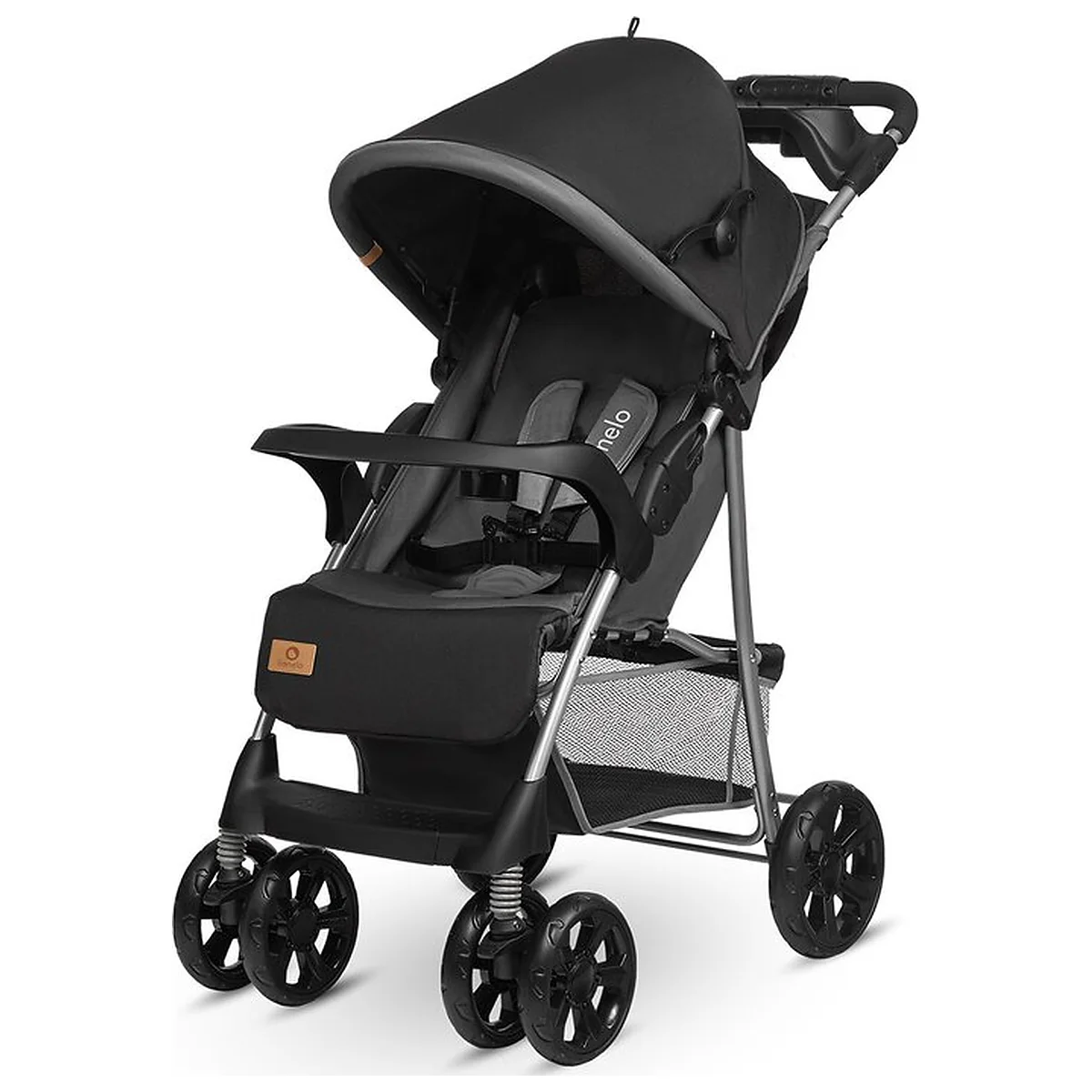 Carucior sport, Lionelo, Emma Plus, Cu tavita, 2 Suporturi pentru pahar, Geanta accesorii, Conform cu standardul [10]