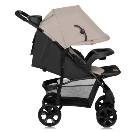 Carucior sport, Lionelo, Emma Plus, Geanta accesorii, Bej 6 luni [4]