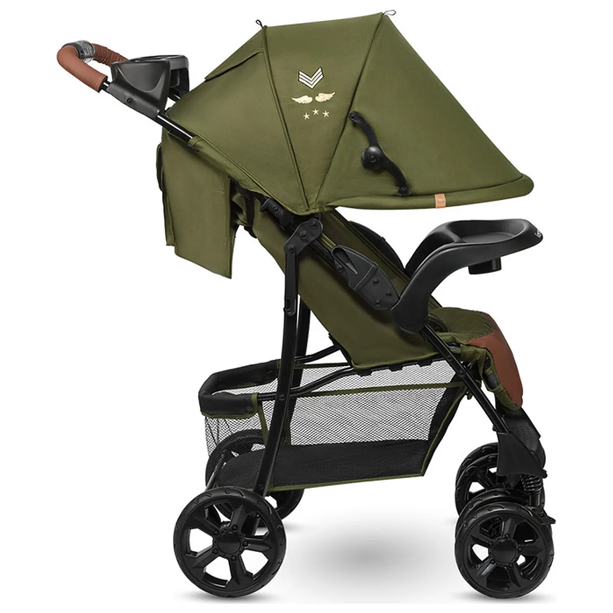 Carucior sport, Lionelo, Emma Plus, Geanta accesorii, Forest Green 6 luni [5]