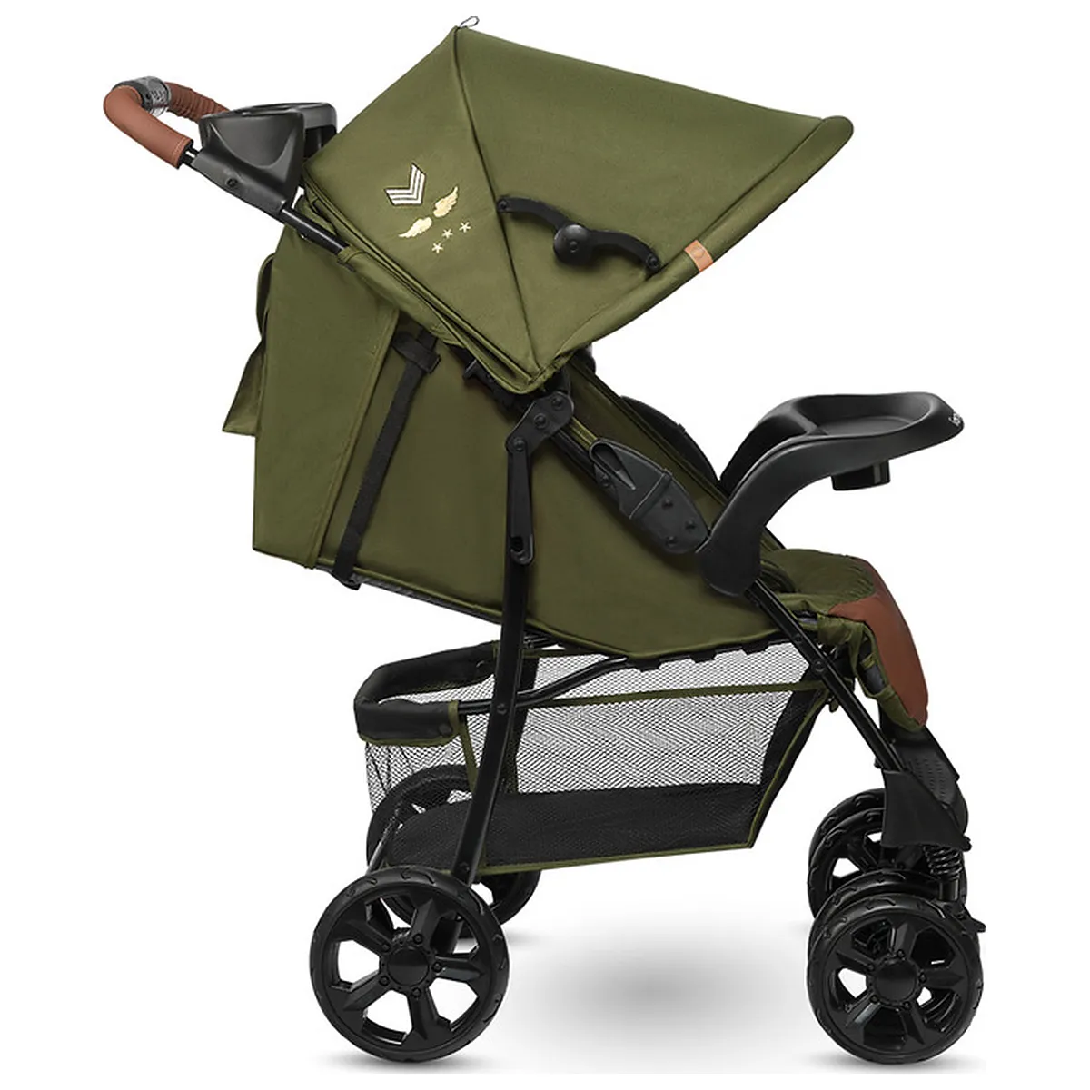 Carucior sport, Lionelo, Emma Plus, Geanta accesorii, Forest Green 6 luni [6]