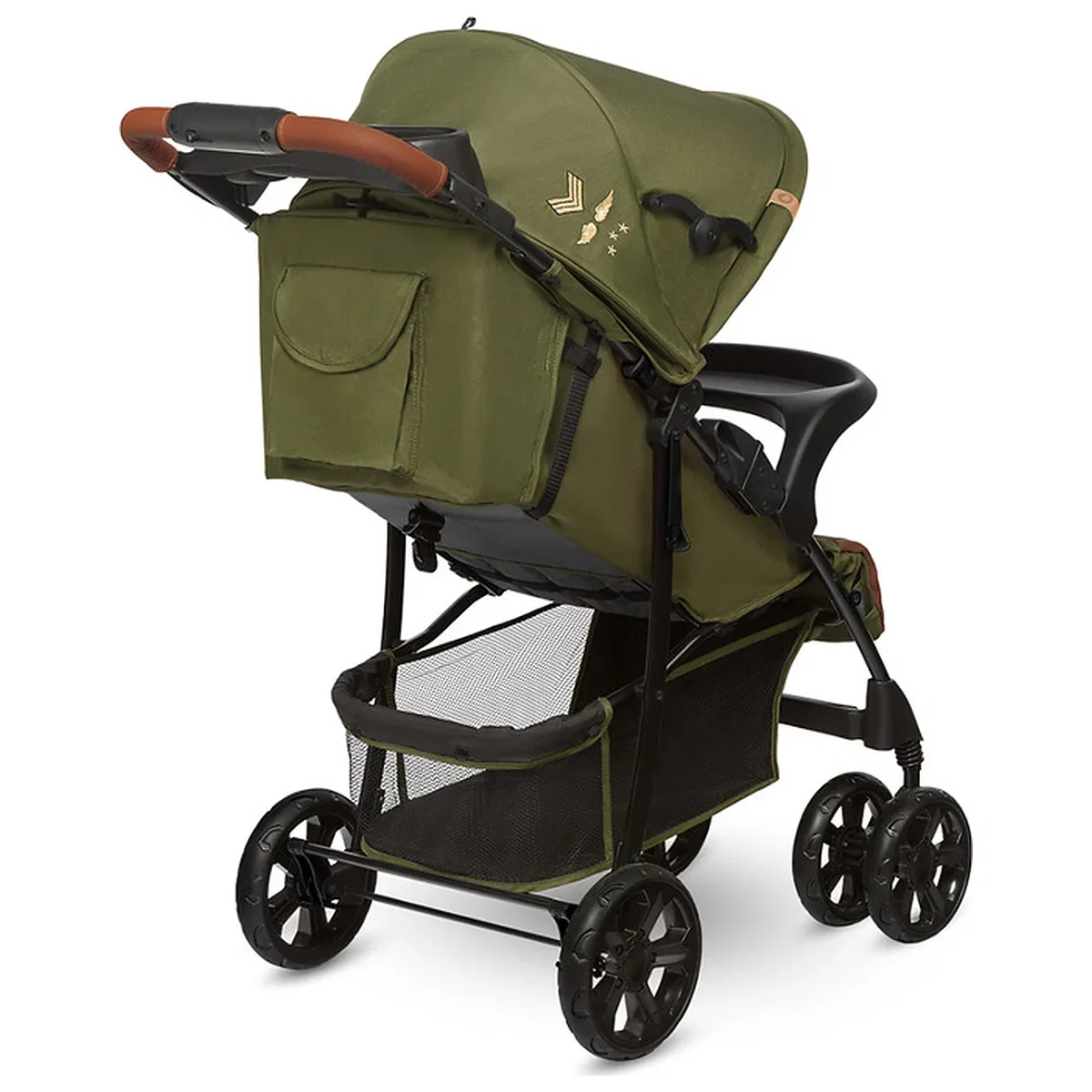 Carucior sport, Lionelo, Emma Plus, Geanta accesorii, Forest Green 6 luni [7]
