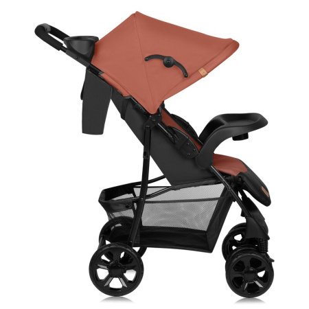 Carucior sport, Lionelo, Emma Plus, Geanta accesorii, Roz 6 luni [2]