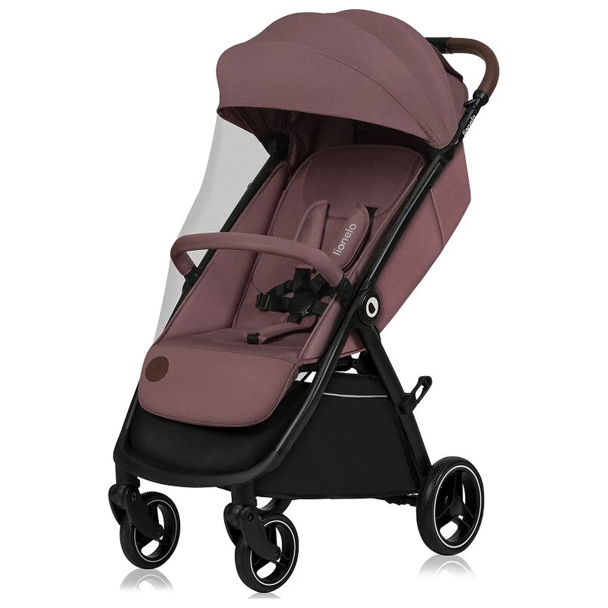 Carucior sport, Lionelo, Ingrid, Capotina impermeabila cu filtru UPF50+, Pana la 22 Kg, Spatar reglabil in 3 pozitii, [4]