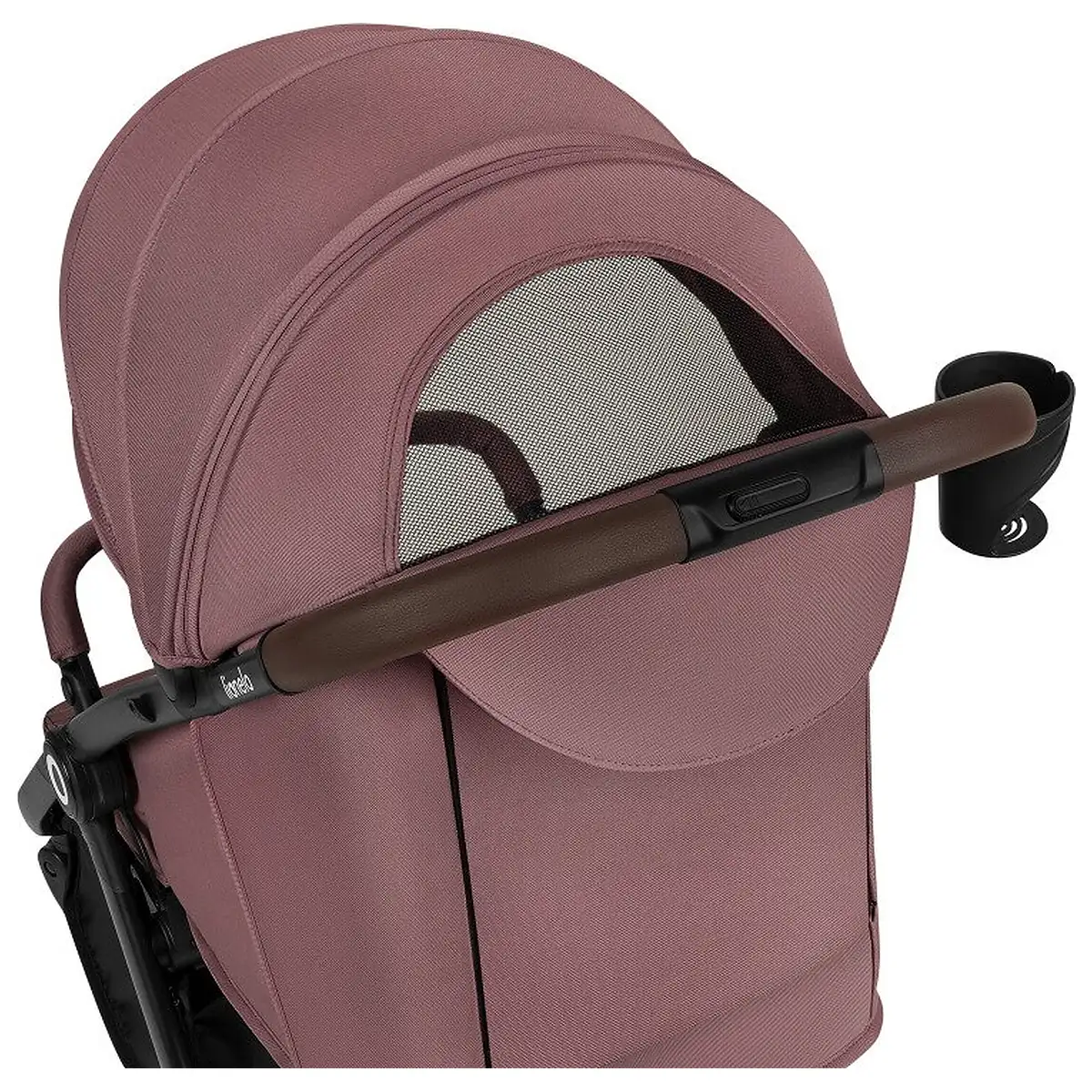 Carucior sport, Lionelo, Ingrid, Capotina impermeabila cu filtru UPF50+, Pana la 22 Kg, Spatar reglabil in 3 pozitii, [7]