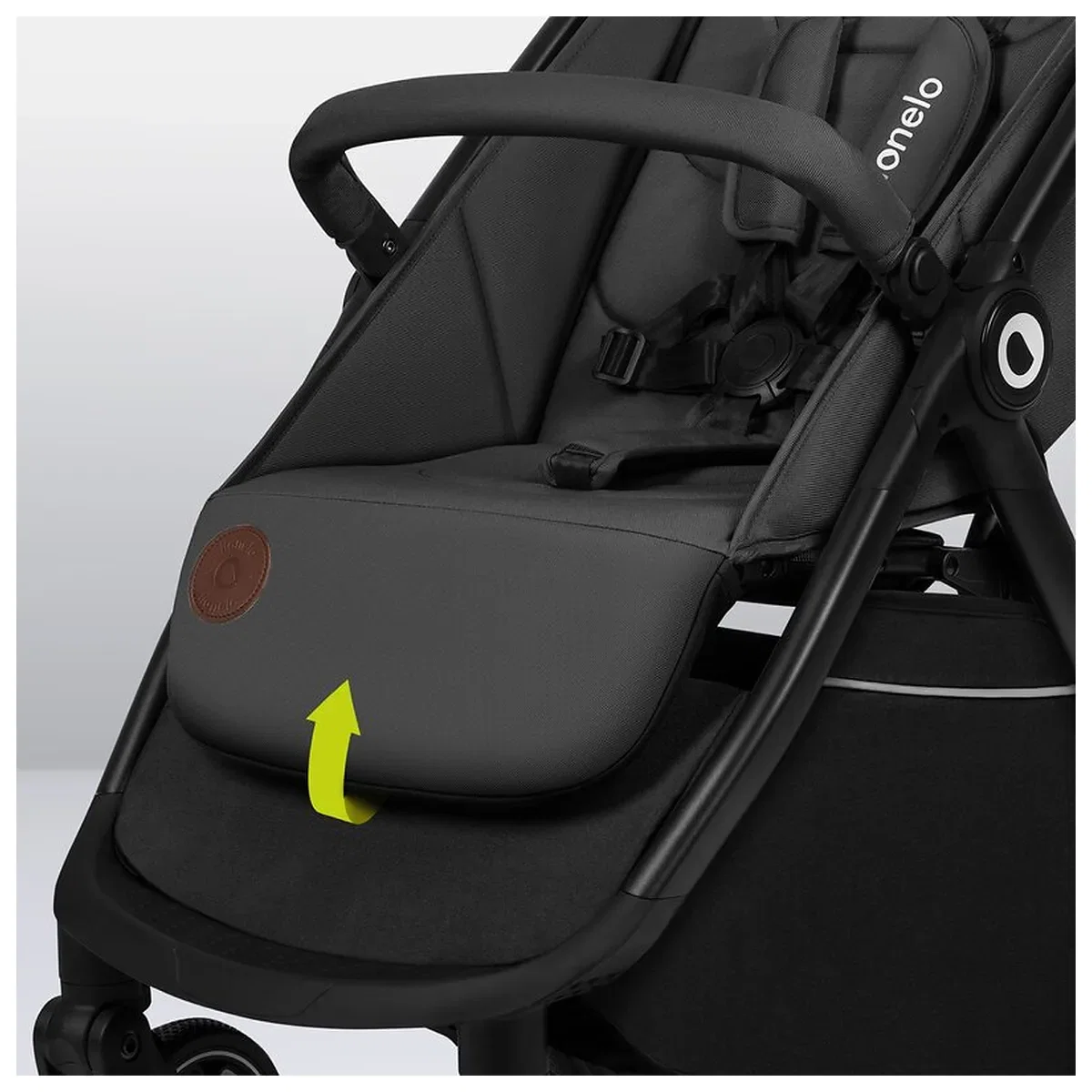 Carucior sport, Lionelo, Ingrid, Capotina impermeabila cu filtru UPF50+, Pana la 22 Kg, Spatar reglabil in 3 pozitii, [21]