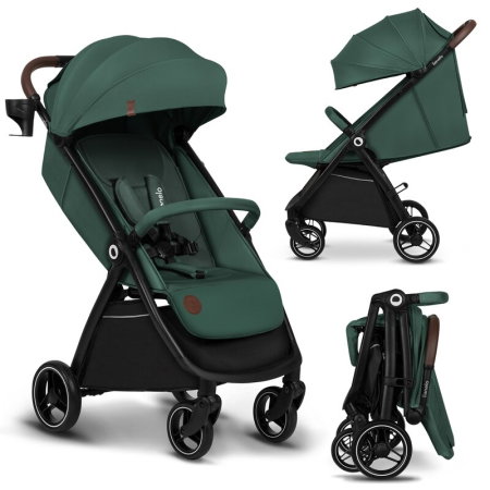 Carucior sport, Lionelo, Ingrid, Capotina impermeabila cu filtru UPF50+, Pana la 22 Kg, Spatar reglabil in 3 pozitii, [17]