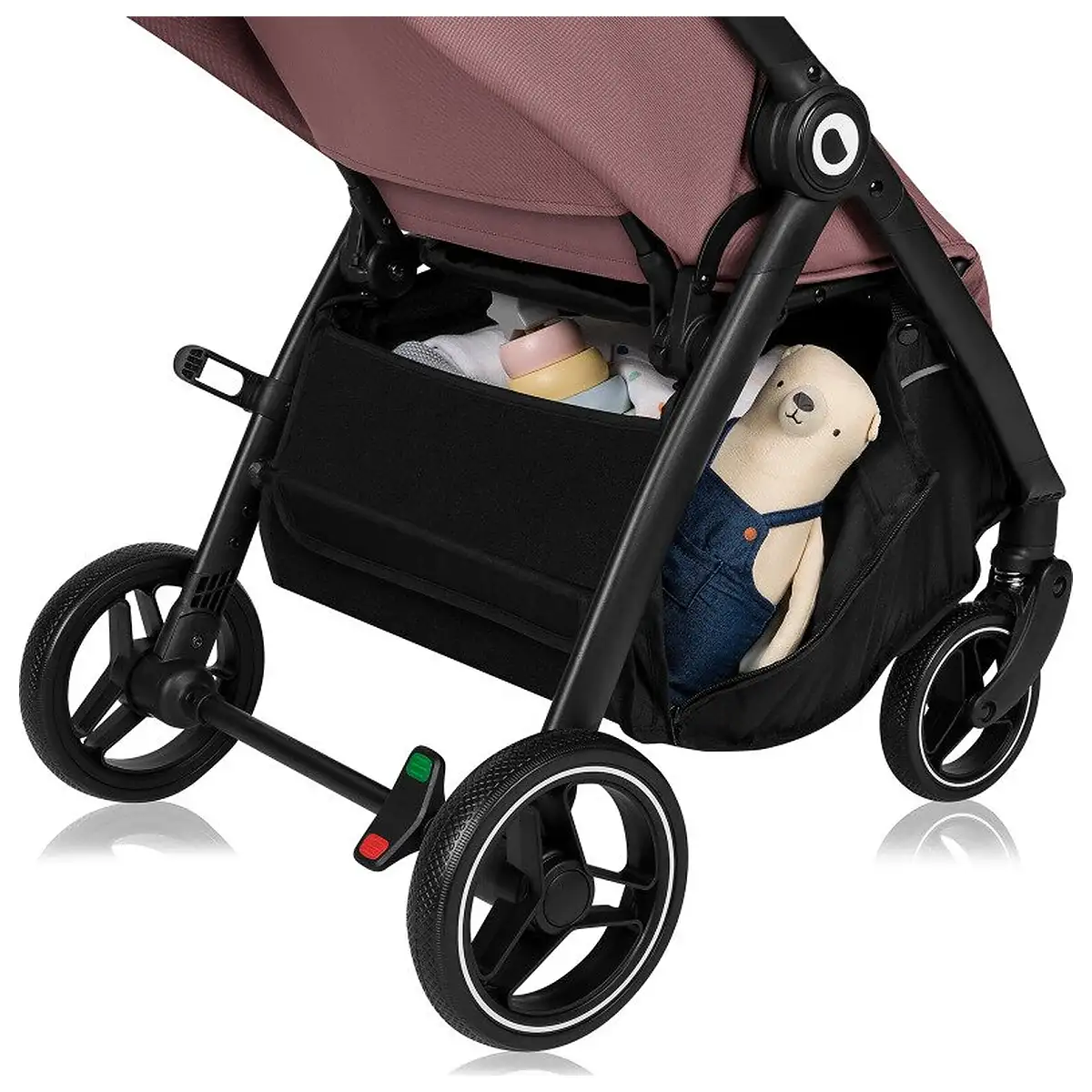 Carucior sport, Lionelo, Ingrid, Capotina impermeabila cu filtru UPF50+, Pana la 22 Kg, Spatar reglabil in 3 pozitii, [10]