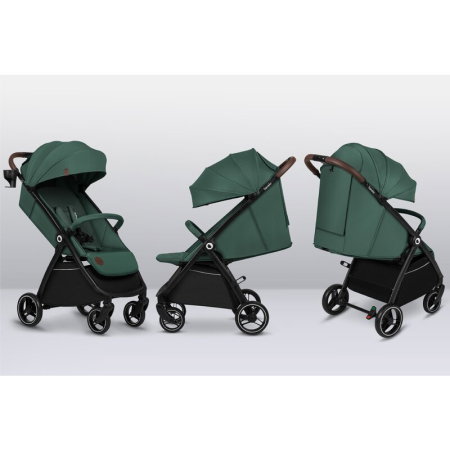 Carucior sport, Lionelo, Ingrid, Capotina impermeabila cu filtru UPF50+, Pana la 22 Kg, Spatar reglabil in 3 pozitii, [19]