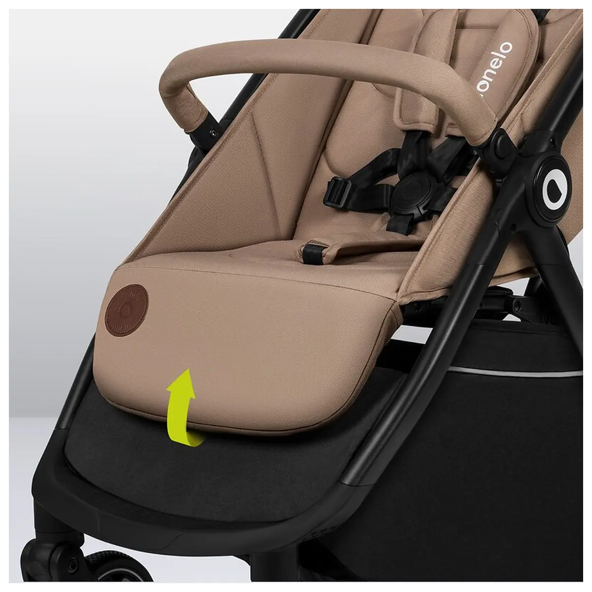 Carucior sport, Lionelo, Ingrid, Capotina impermeabila cu filtru UPF50+, Pana la 22 Kg, Spatar reglabil in 3 pozitii, [21]