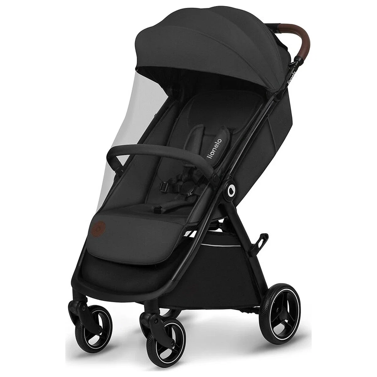 Carucior sport, Lionelo, Ingrid, Capotina impermeabila cu filtru UPF50+, Pana la 22 Kg, Spatar reglabil in 3 pozitii, [4]