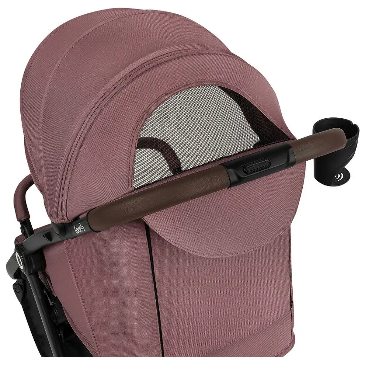 Carucior sport, Lionelo, Ingrid, Capotina impermeabila cu filtru UPF50+, Pana la 22 Kg, Spatar reglabil in 3 pozitii, [8]
