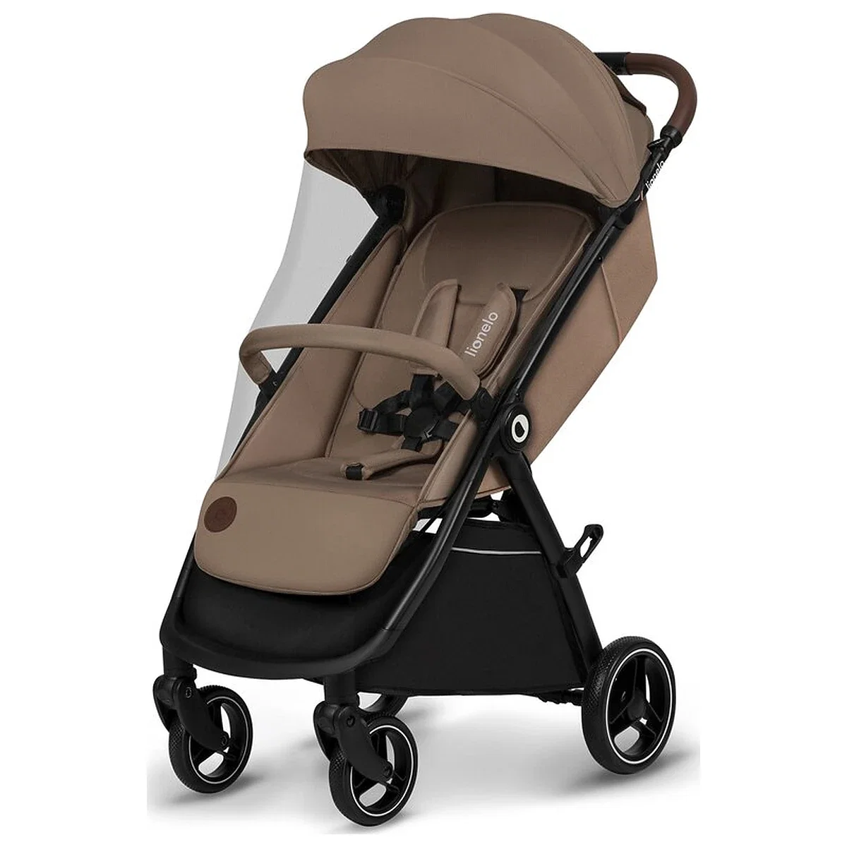 Carucior sport, Lionelo, Ingrid, Capotina impermeabila cu filtru UPF50+, Pana la 22 Kg, Spatar reglabil in 3 pozitii, [4]