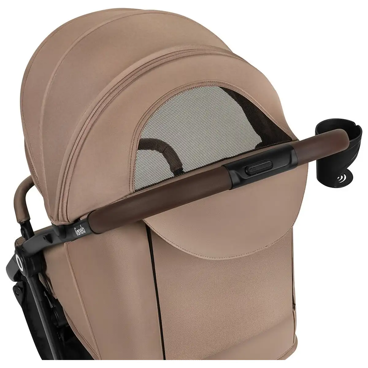 Carucior sport, Lionelo, Ingrid, Capotina impermeabila cu filtru UPF50+, Pana la 22 Kg, Spatar reglabil in 3 pozitii, [11]