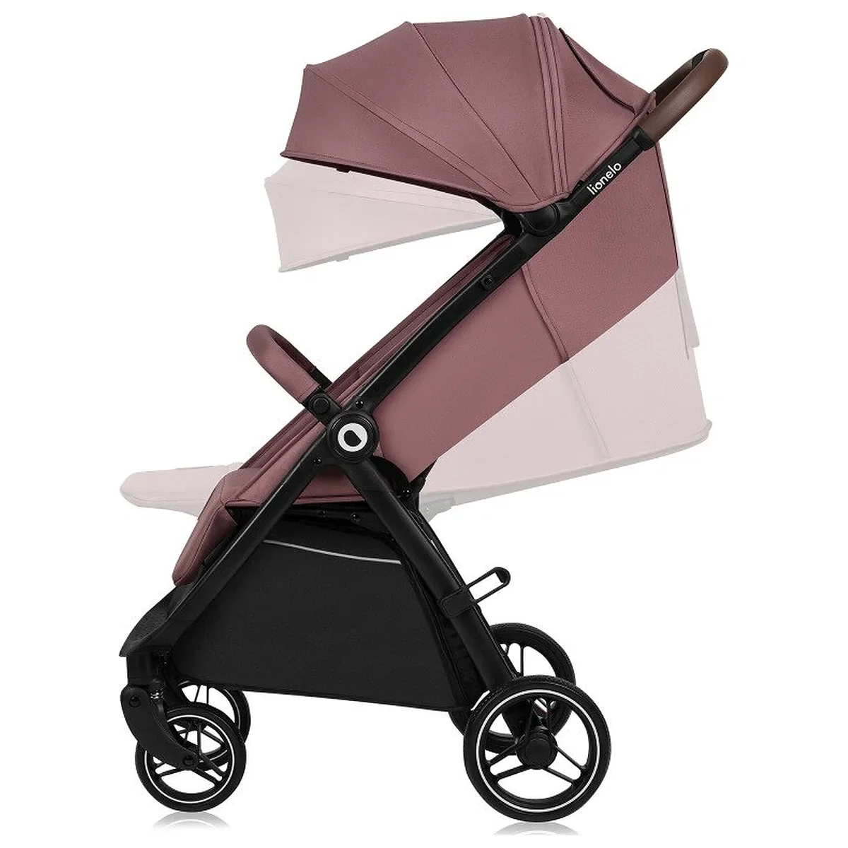 Carucior sport, Lionelo, Ingrid, Capotina impermeabila cu filtru UPF50+, Pana la 22 Kg, Spatar reglabil in 3 pozitii, [5]