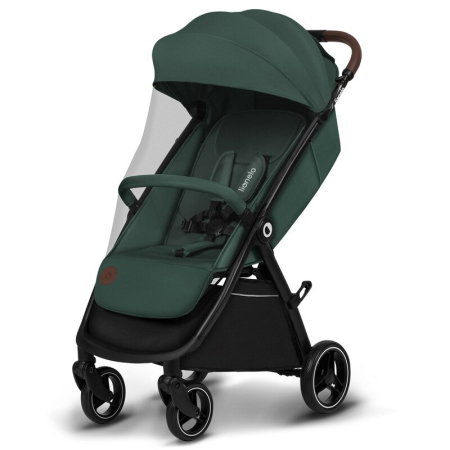 Carucior sport, Lionelo, Ingrid, Capotina impermeabila cu filtru UPF50+, Pana la 22 Kg, Spatar reglabil in 3 pozitii, [4]