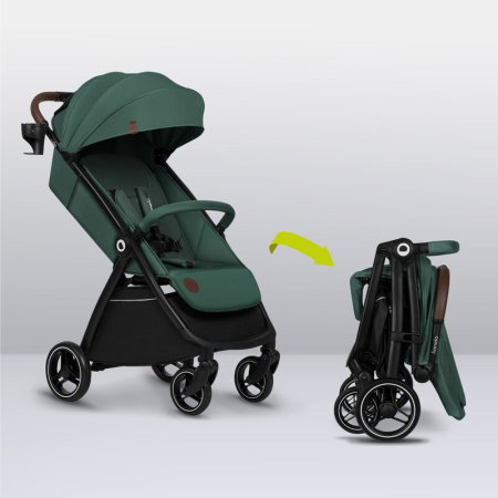 Carucior sport, Lionelo, Ingrid, Capotina impermeabila cu filtru UPF50+, Pana la 22 Kg, Spatar reglabil in 3 pozitii, [20]