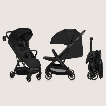 Carucior sport, Lionelo, Julie Air, Greutate redusa - 7.5 kg, Sustine 22 kg, 6 luni+, Capotina impermeabila, Protectie [2]