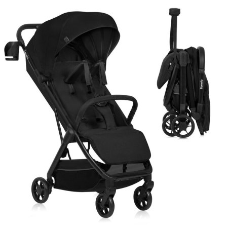 Carucior sport, Lionelo, Julie Air, Greutate redusa - 7.5 kg, Sustine 22 kg, 6 luni+, Capotina impermeabila, Protectie [4]