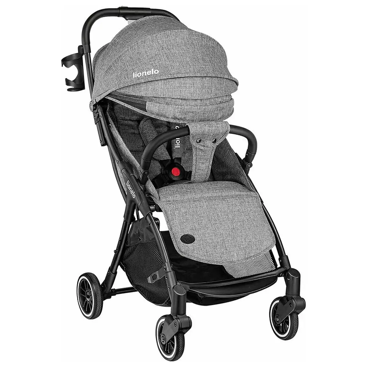 Carucior sport, Lionelo, Julie One, De la nastere, Greutate redusa, Cu accesorii, Cadru din aluminiu, 0-22 kg, Pliere [3]