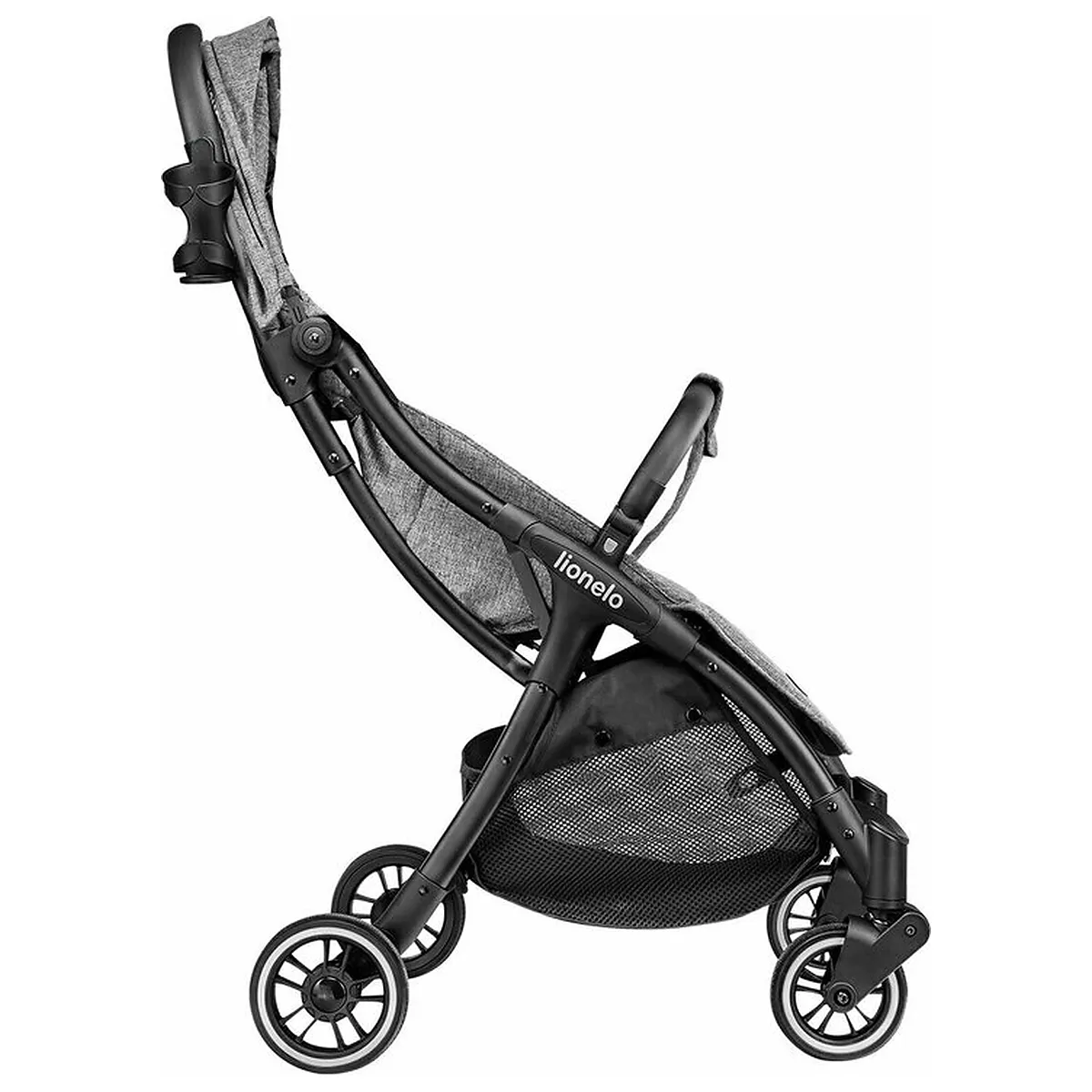 Carucior sport, Lionelo, Julie One, De la nastere, Greutate redusa, Cu accesorii, Cadru din aluminiu, 0-22 kg, Pliere [4]