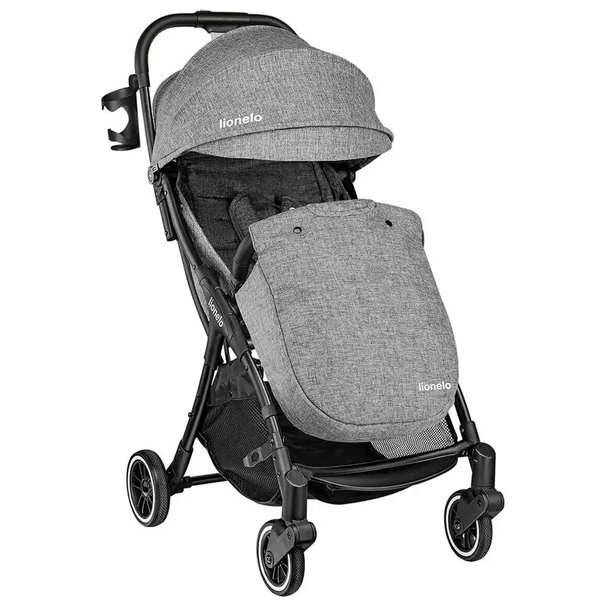 Carucior sport, Lionelo, Julie One, De la nastere, Greutate redusa, Cu accesorii, Cadru din aluminiu, 0-22 kg, Pliere [7]