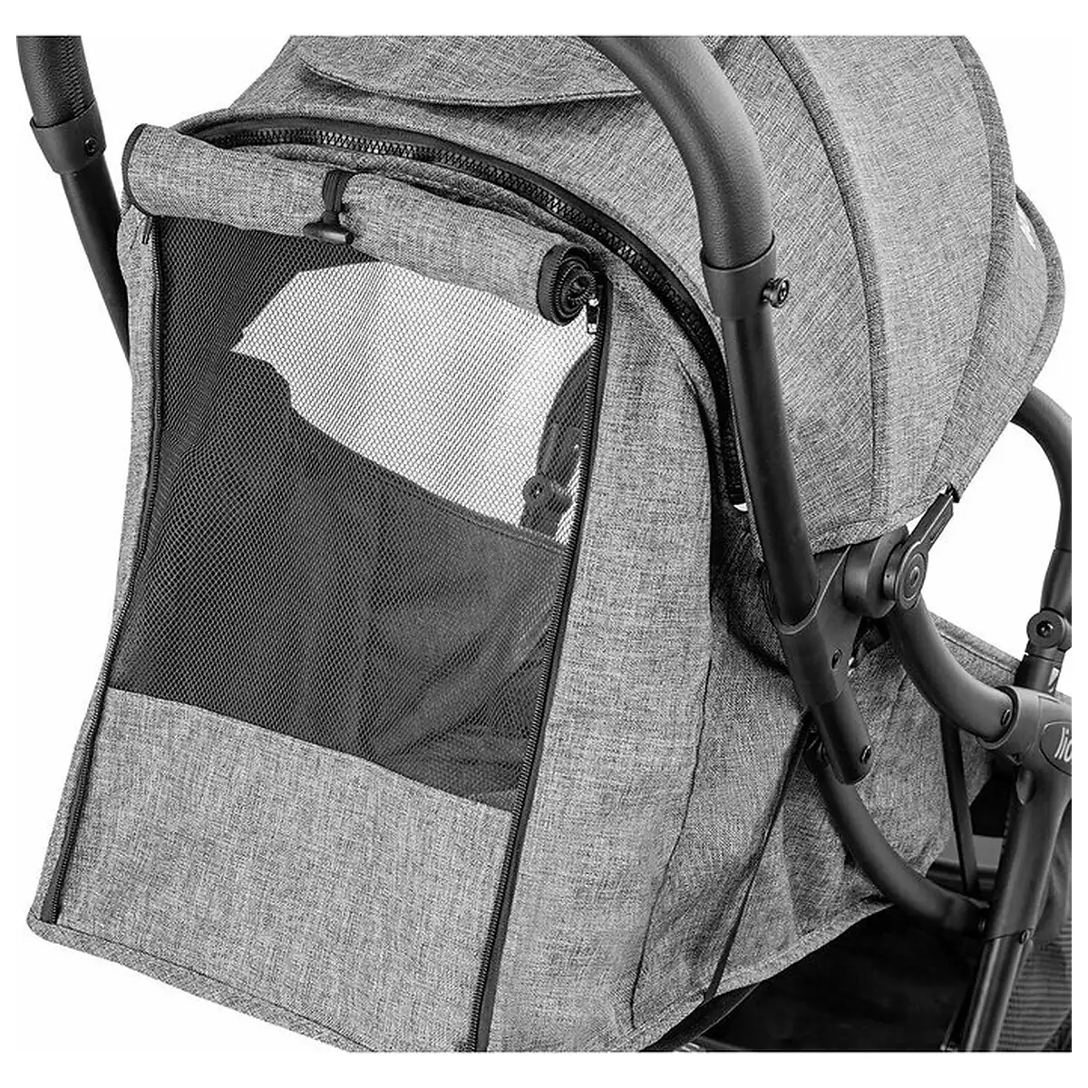 Carucior sport, Lionelo, Julie One, De la nastere, Greutate redusa, Cu accesorii, Cadru din aluminiu, 0-22 kg, Pliere [12]