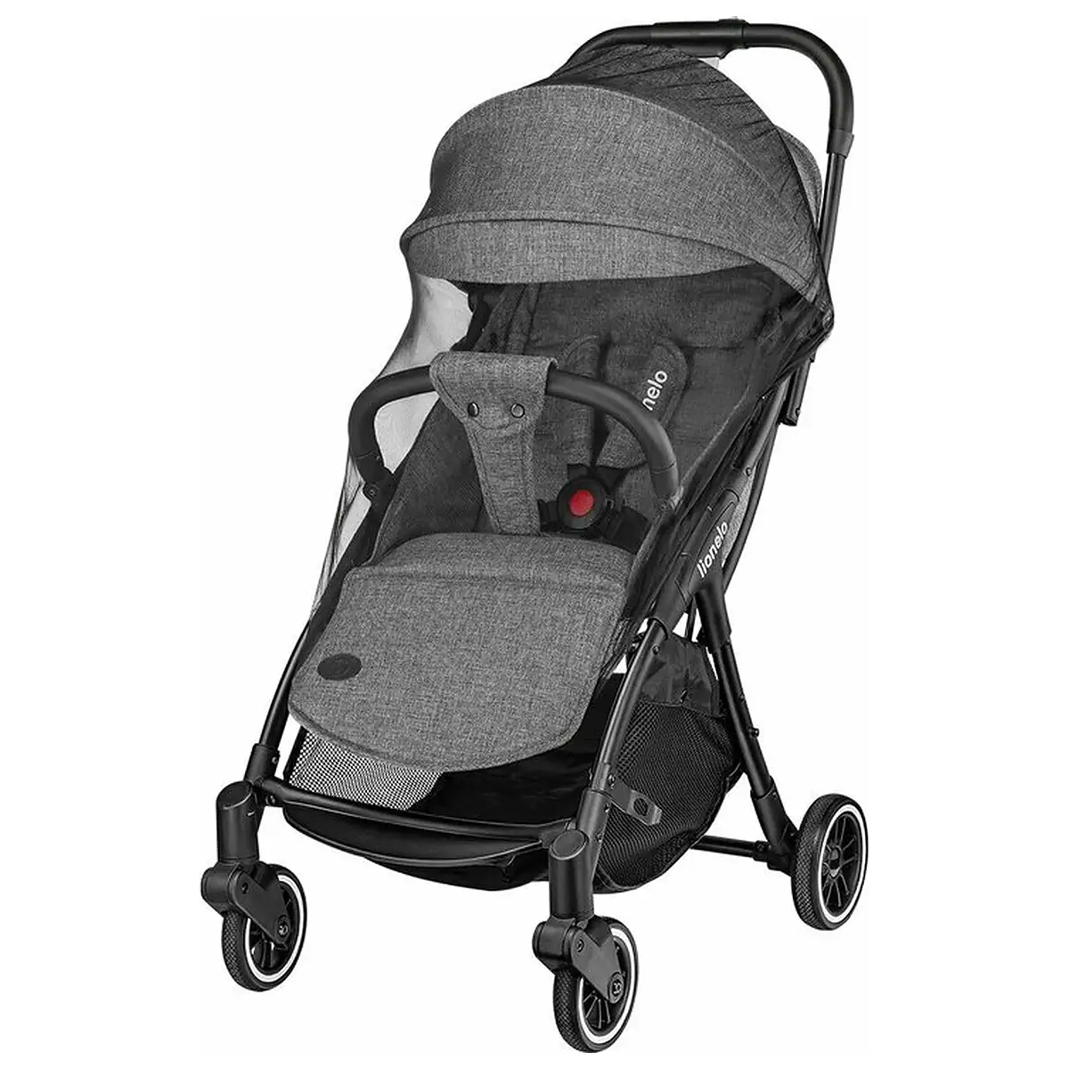 Carucior sport, Lionelo, Julie One, De la nastere, Greutate redusa, Cu accesorii, Cadru din aluminiu, 0-22 kg, Pliere [2]