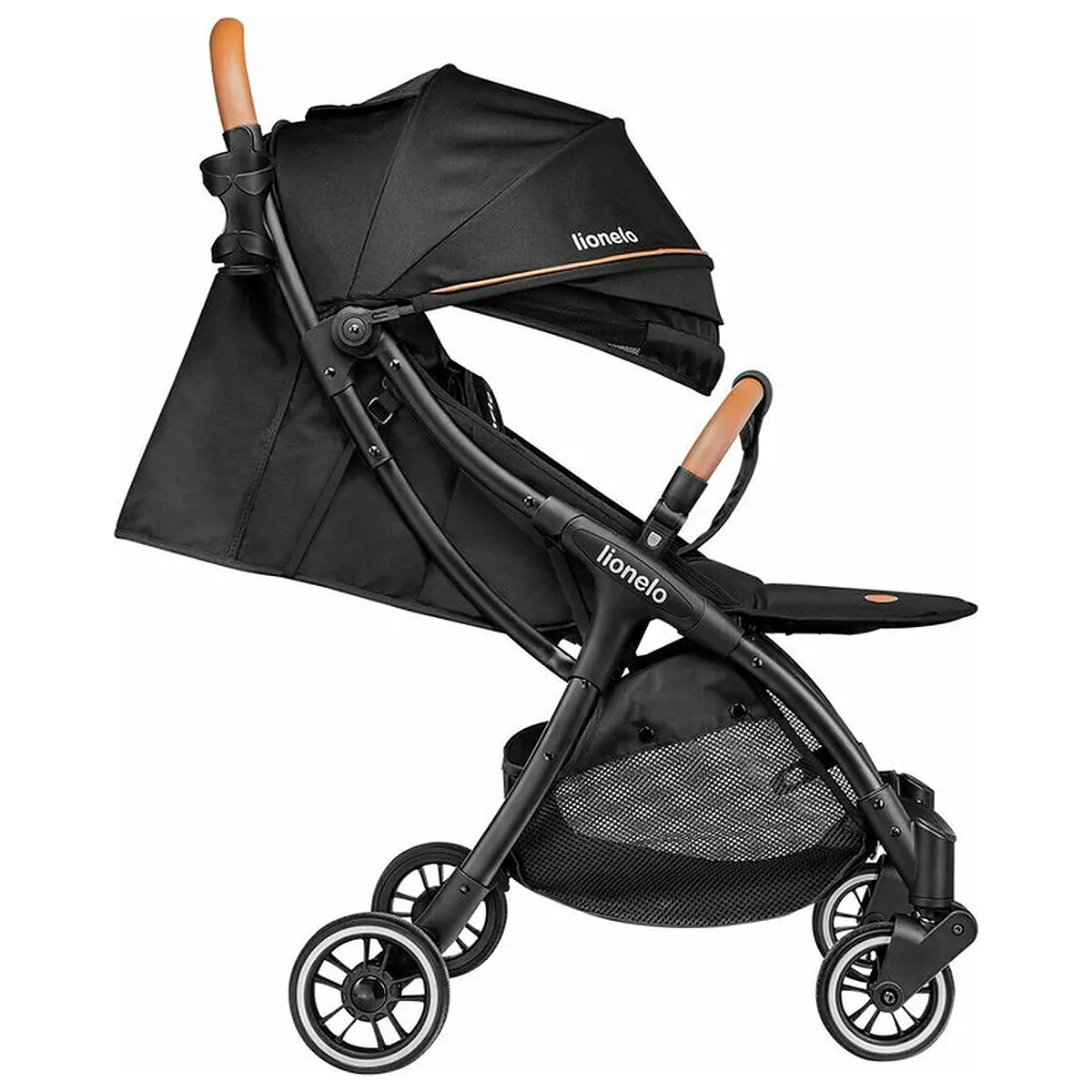 Carucior sport, Lionelo, Julie One, De la nastere, Greutate redusa, Cu accesorii, Cadru din aluminiu, 0-22 kg, Pliere [11]