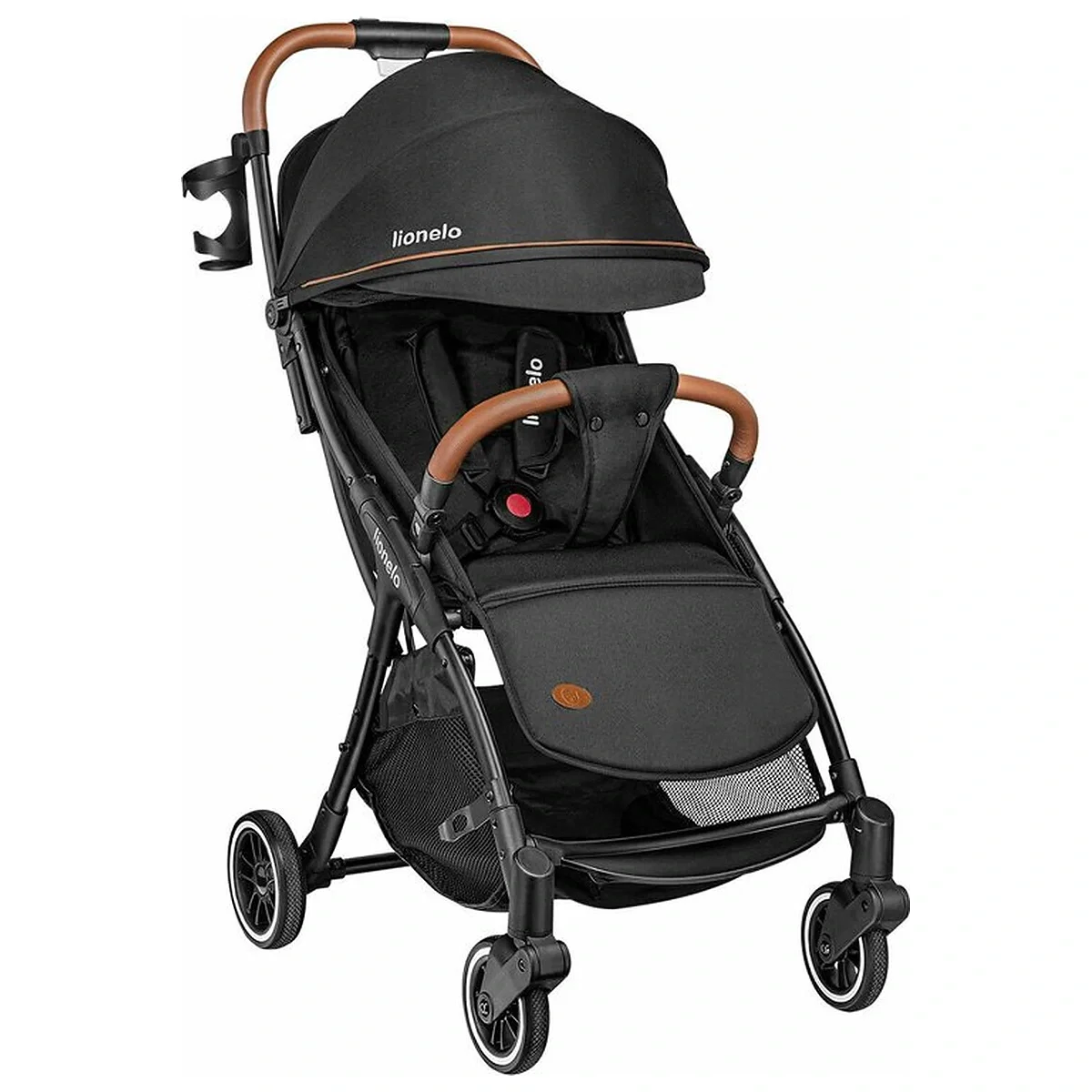 Carucioare sport - Carucior sport, Lionelo, Julie One, De la nastere, Greutate redusa, Cu accesorii, Cadru din aluminiu, 0-22 kg, Pliere
