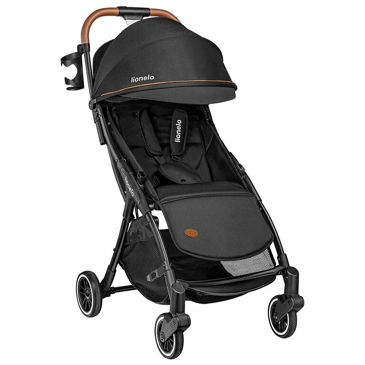 Carucior sport, Lionelo, Julie One, De la nastere, Greutate redusa, Cu accesorii, Cadru din aluminiu, 0-22 kg, Pliere [6]