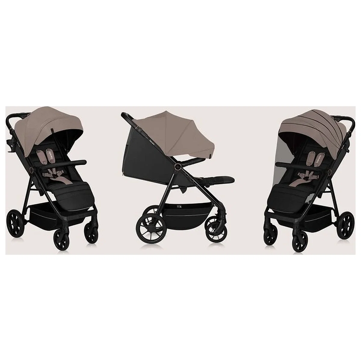 Carucior sport, Lionelo, Mira, Maner reglabil in 5 pozitii, Spatar si suport de picioare reglabile, Plasa de tantari si [2]