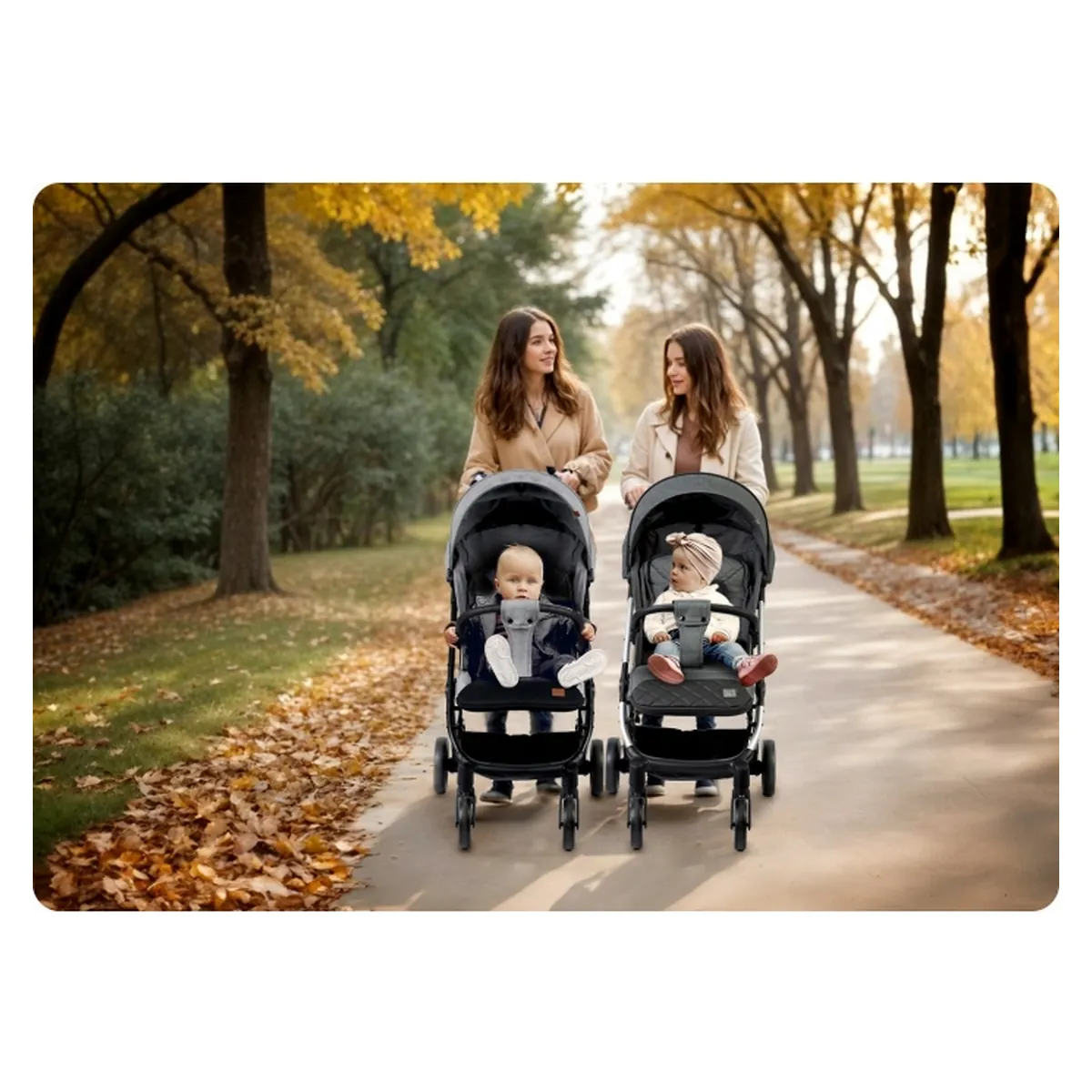 Carucior sport , Nukido Paseo - Gri deschis 36 luni [10]