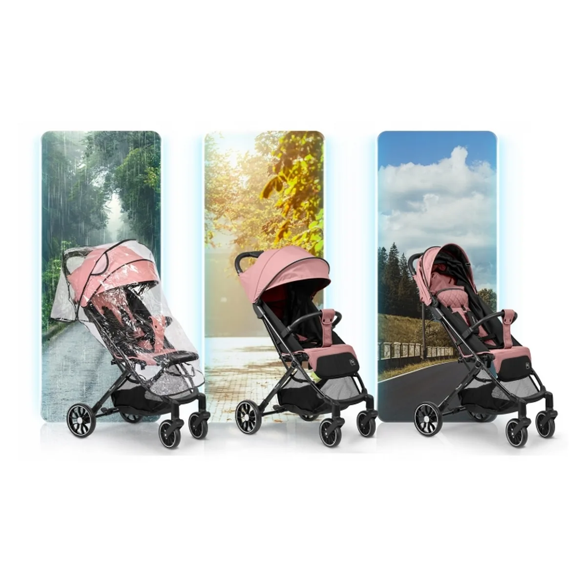 Carucior sport , Nukido Paseo - Roz 36 luni [1]