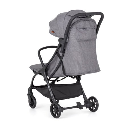Carucior sport, Petite&Mars, Pax Ultimate, Compact - 7 kg, Spatar ajustabil, Suport picioare reglabil, Pliere tip carte, 6-36 luni, Pana la 22 kg, Gri [6]