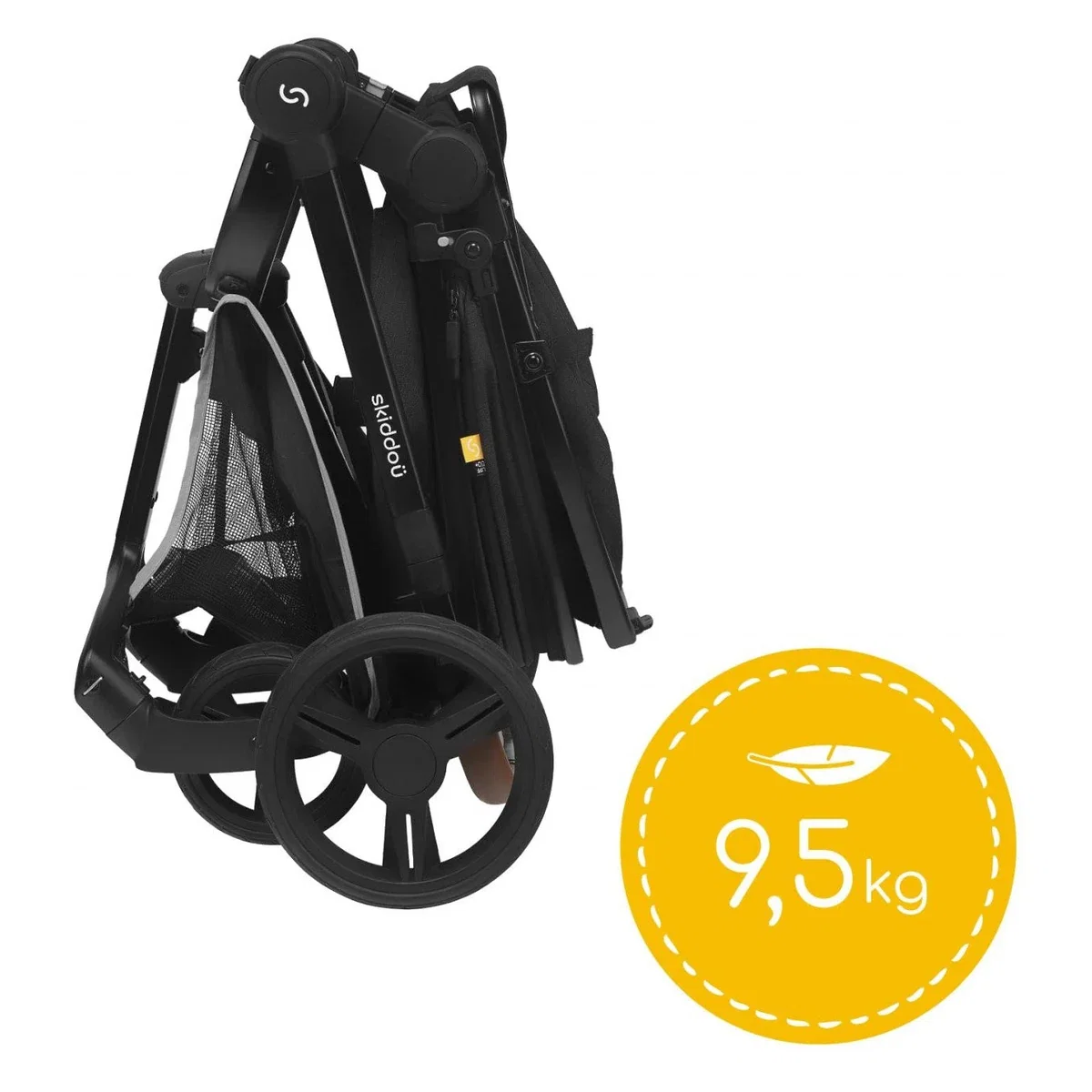 Carucior transformabil 2 in 1 Skiddou Nasjo Normandic Dream, Gri [1]