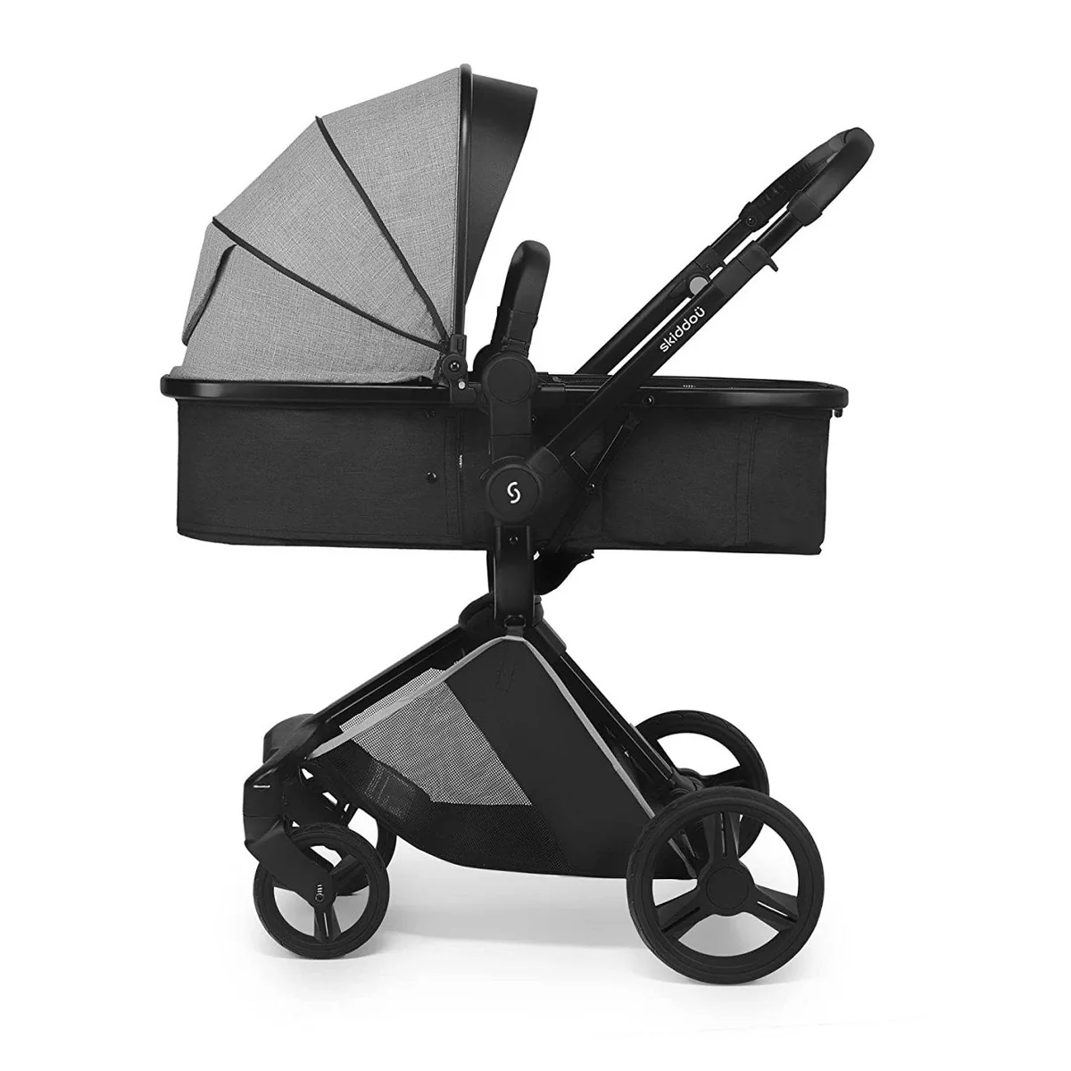 Carucior transformabil 2 in 1 Skiddou Nasjo Normandic Dream, Gri [10]