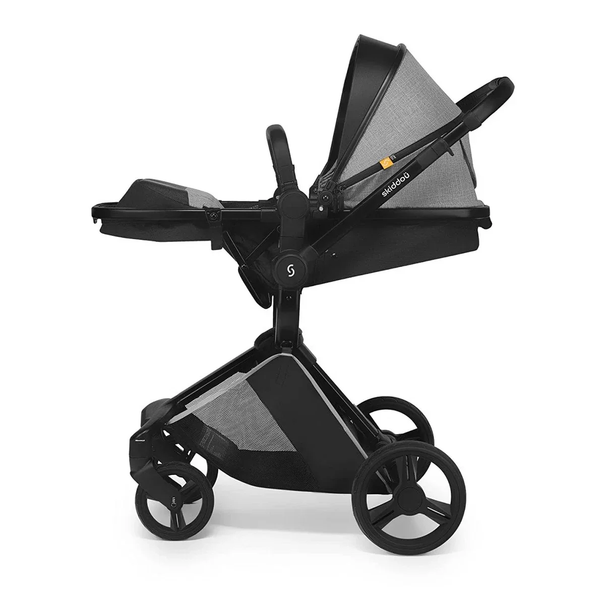 Carucior transformabil 2 in 1 Skiddou Nasjo Normandic Dream, Gri [8]
