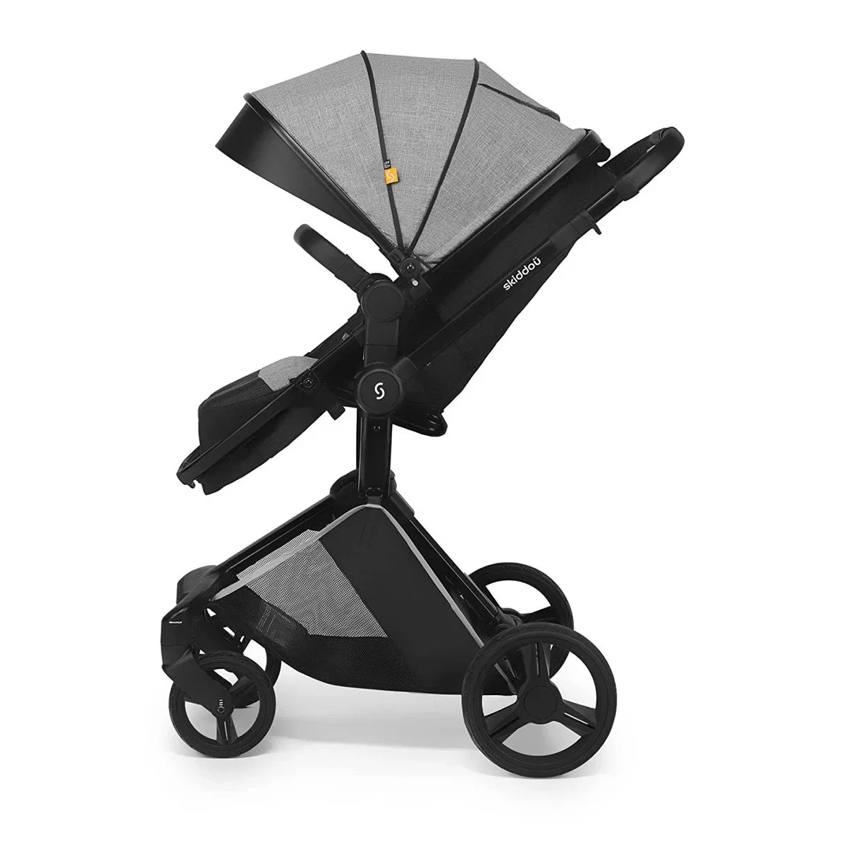 Carucior transformabil 2 in 1 Skiddou Nasjo Normandic Dream, Gri [9]