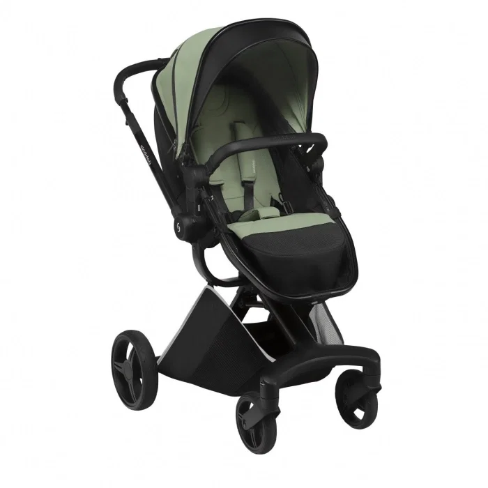 Carucior transformabil 2 in 1 Skiddou Nasjo, Wild climber, Verde [4]