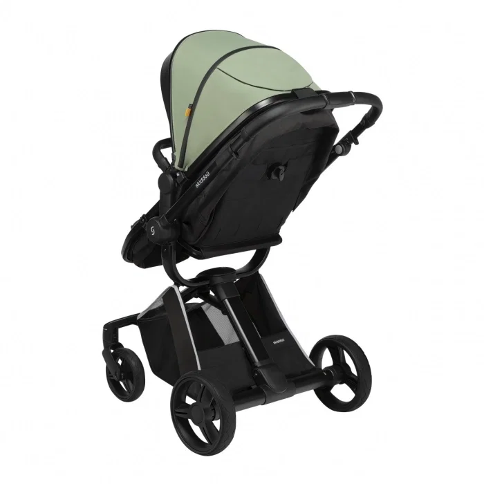Carucior transformabil 2 in 1 Skiddou Nasjo, Wild climber, Verde [5]