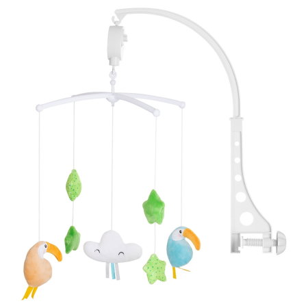 Carusele muzicale pentru patut - Carusel muzical pentru patut Chipolino Parrots
