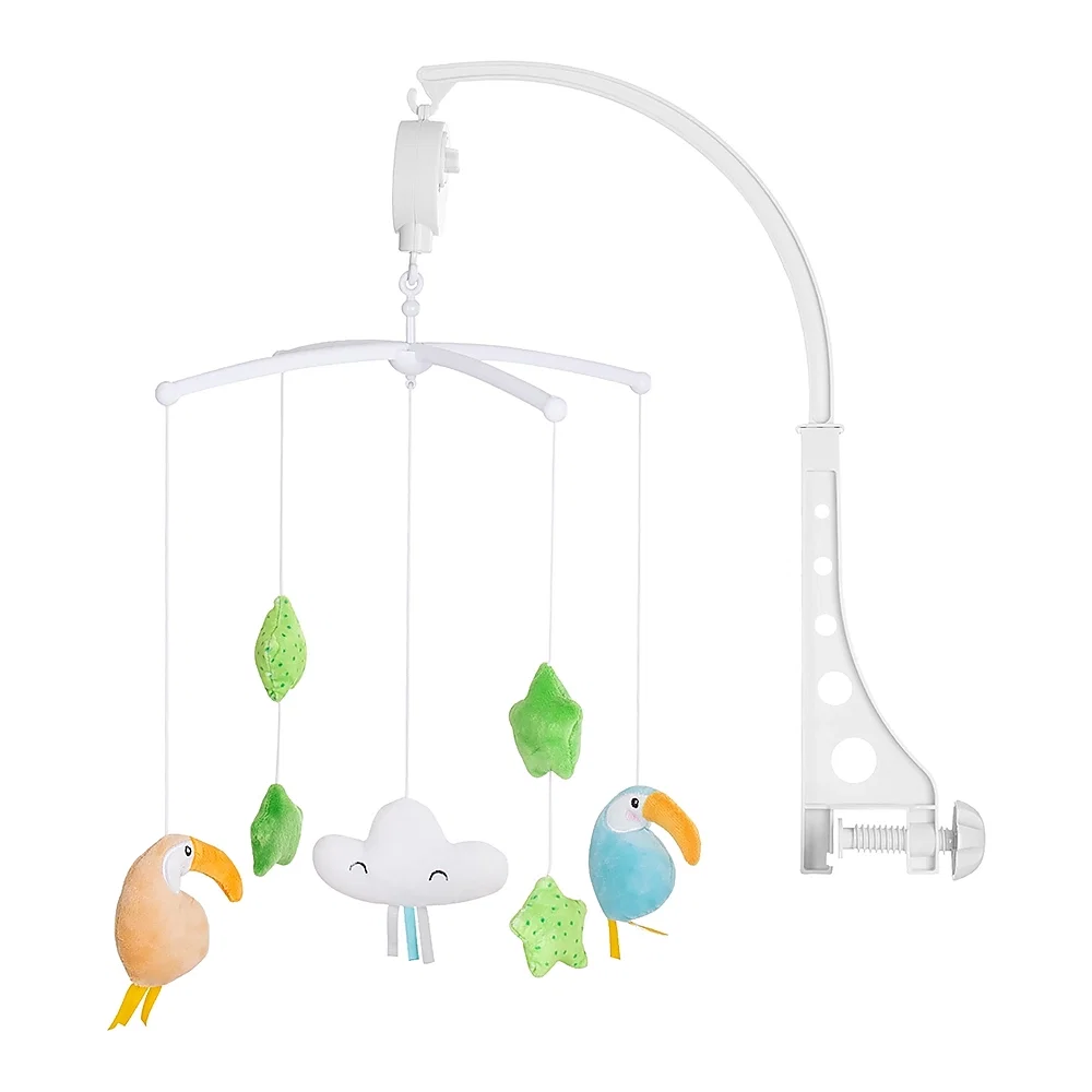 Jucarii muzicale - Carusel muzical pentru patut Chipolino Parrots