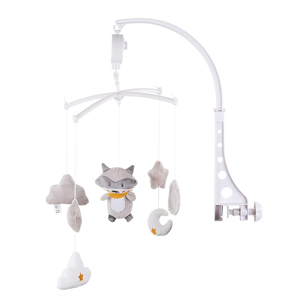 Carusele muzicale pentru patut - Carusel muzical pentru patut Chipolino Raccoon