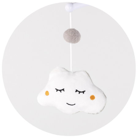 Carusel muzical pentru patut cu proiector Chipolino Hippo [3]