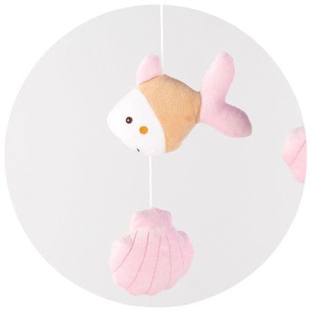 Carusel muzical pentru patut cu proiector Chipolino Mermaid [3]