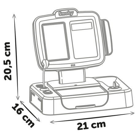 Casa de marcat Smoby Small Cash Register verde 3 ani + [3]
