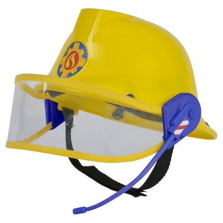 Costume carnaval copii - Casca de pompier Simba Fireman Sam Rescue Helmet 3 ani +