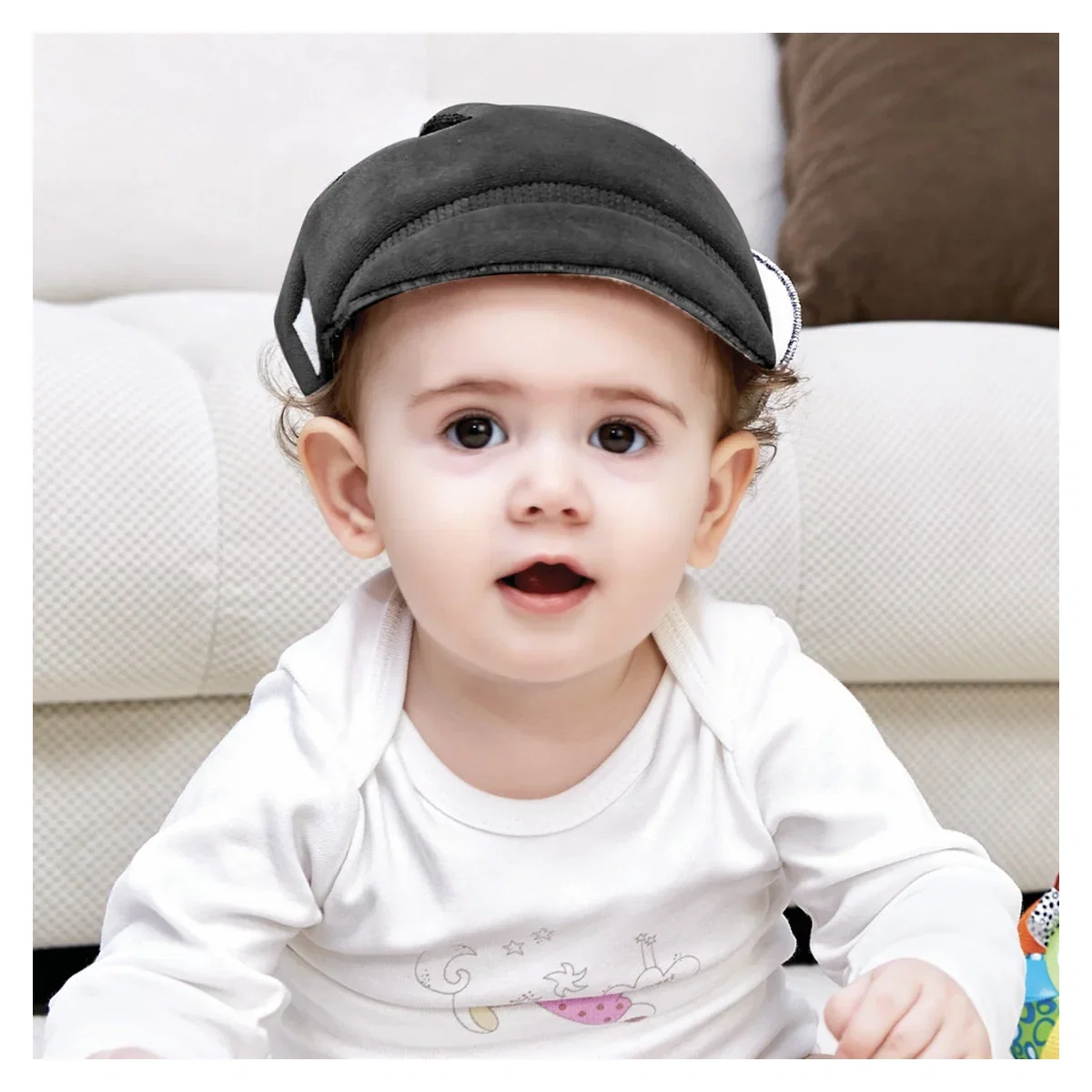 Casca de protectie BabyJem Head protect Grey [2]